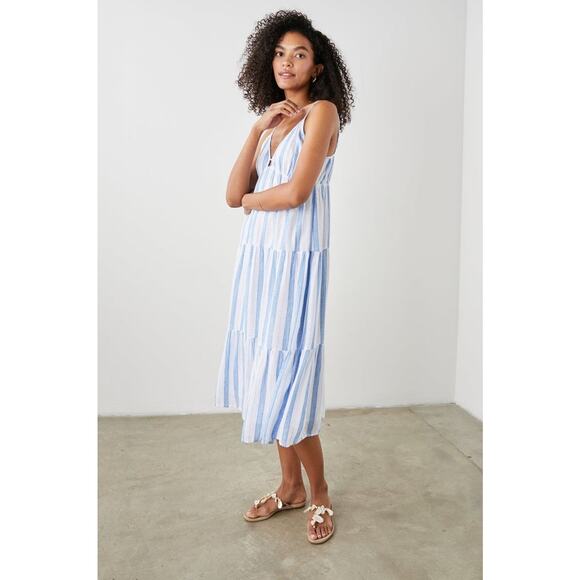 Rails Avril Dress Gibson Stripe Size Large - Picture 5 of 9